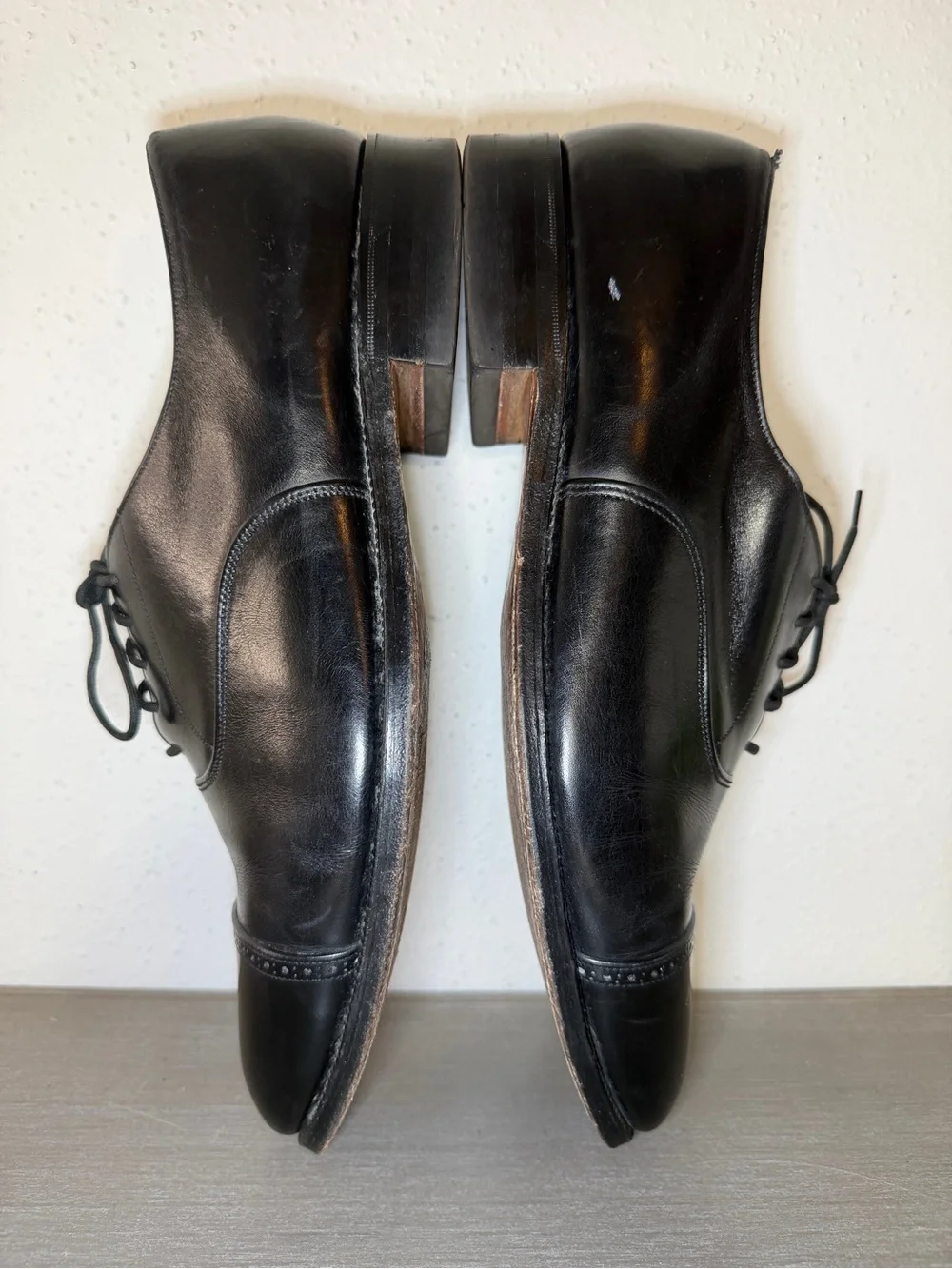 Vintage Church’s Bloomingdale’s Cap Toe Oxford Leather Dress Shoes Men’s 10.5 E
